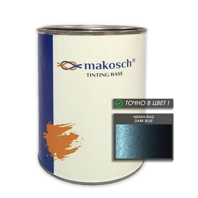Автоэмаль makosch/NISSAN RAQ, Базовая эмаль, синий, перламутр, 800мл.