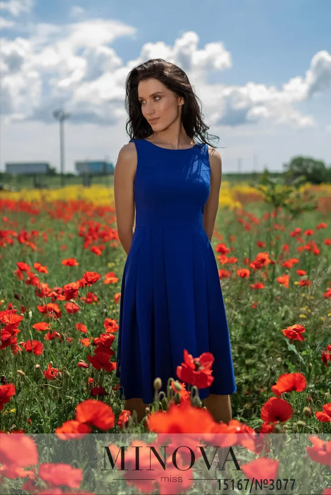 Платье 3077-электрик Minova