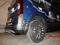 Фаркоп оцинкованный Galia C052C для Peugeot Partner 2008-, Citroen Berlingo 2008-(паспорт и сертификат в комплекте)(без электрики)