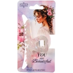 Заколка - краб для волос «AKS-EMPIRE», петля, микс 6 цветов, 7,8*4,5см