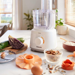 Кухонный комбайн Philips HR7320/00, белый