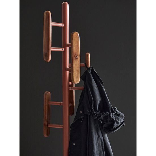 Вешалка напольная fem, терракотовая