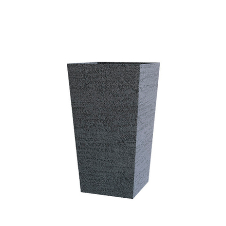 Кашпо CONIC EROSIA GRAY 30x30x50