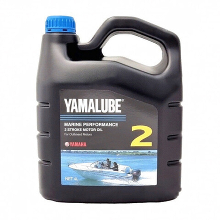 Yamalube Моторное масло Yamalube 2 Marine Mineral Oil 4л.