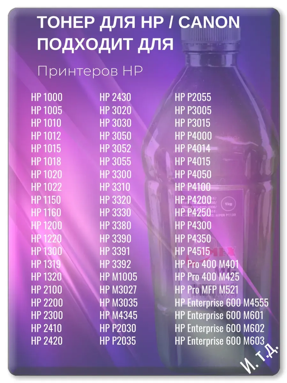 MG Тонер универсальный Premium для HP и Canon