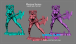 Фигурка Орк девушка ORC GIRL FROM WORLD OF WARCRAFT
