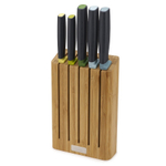 Набор ножей Elevate™ Knives Bamboo в подставке из бамбука, Joseph Joseph