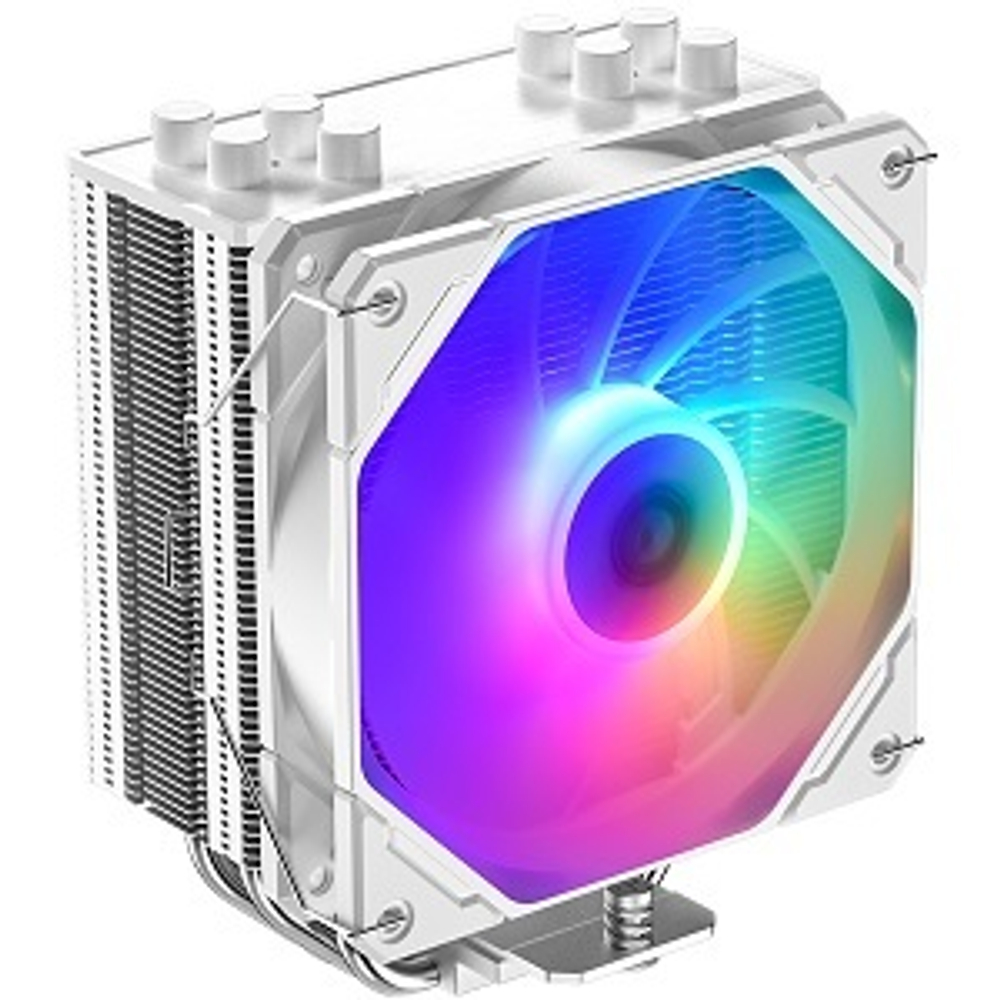 Кулер для процессора ID-COOLING SE-224-XTS ARGB WHITE, S-1700, TDP 220W, белый (SE-224-XTS ARGB WHITE)