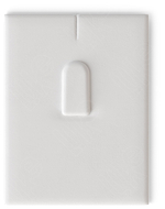 Вкладыш 08/наклонный/для кольца/язычок/прорезь для нитки