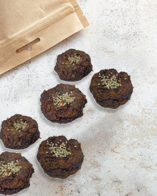 Медальоны из говядины и моркови