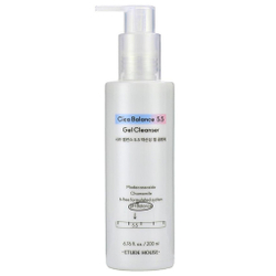Etude House Cica Balance 5.5 Gel Cleanser очищающий слабокислотный гель для умывания с мадекасоссидом