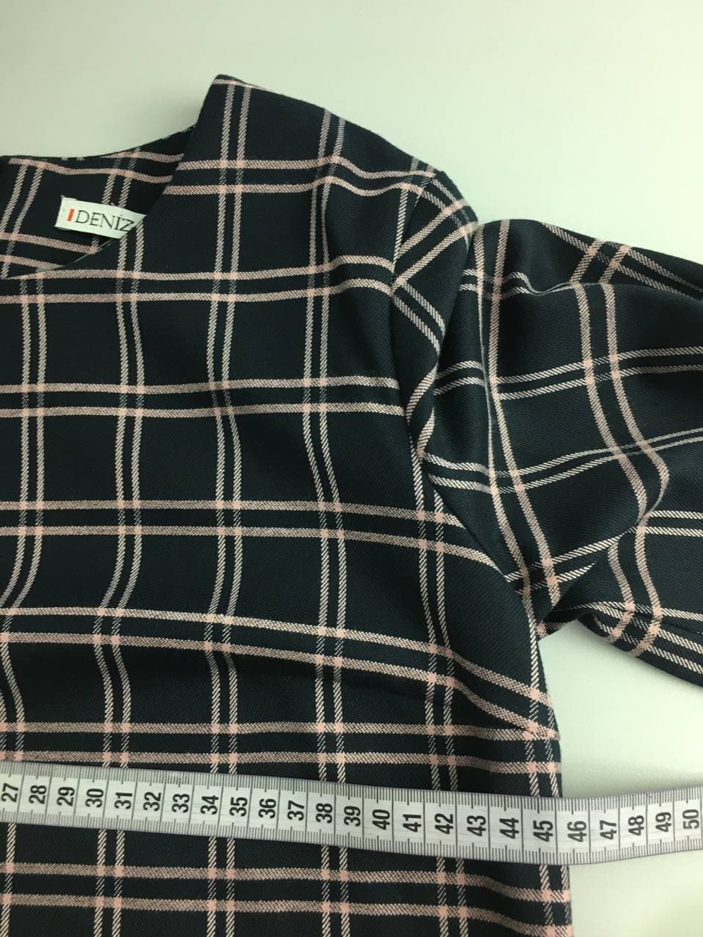 Платье DENIZA в клетку 44 размер, новое