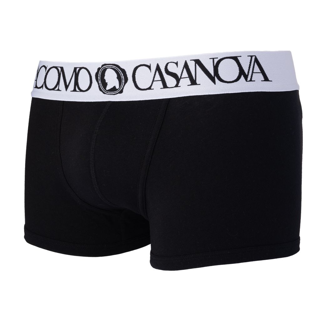 Мужские трусы боксеры черные CASANOVA 0005A