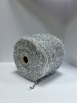 Трикотажная пряжа для вязания YETI реснички мех