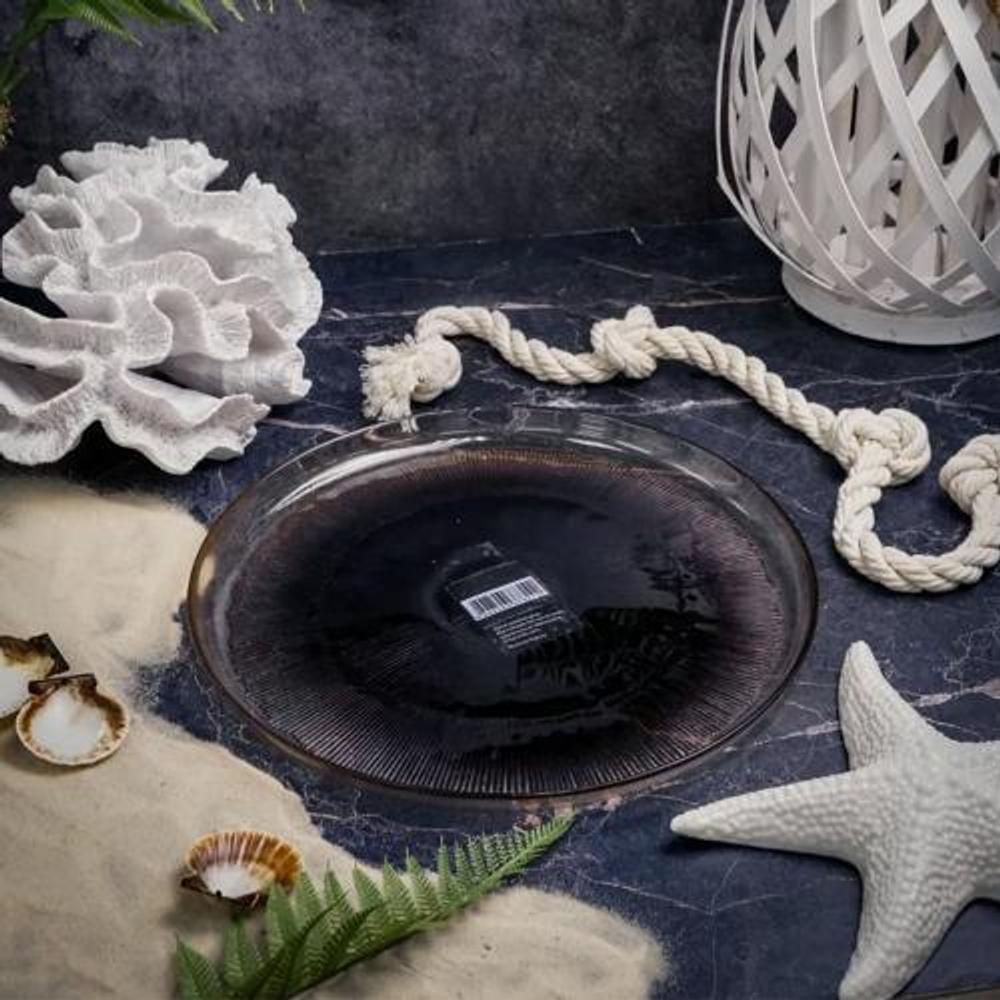 Тарелка обеденная 28 см Casa Di Fortuna Ixxir фиолетовая