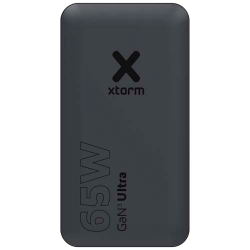 Зарядное устройство для быстрой зарядки Xtorm мощностью 65 Вт с набором из кабеля и дорожного чехла