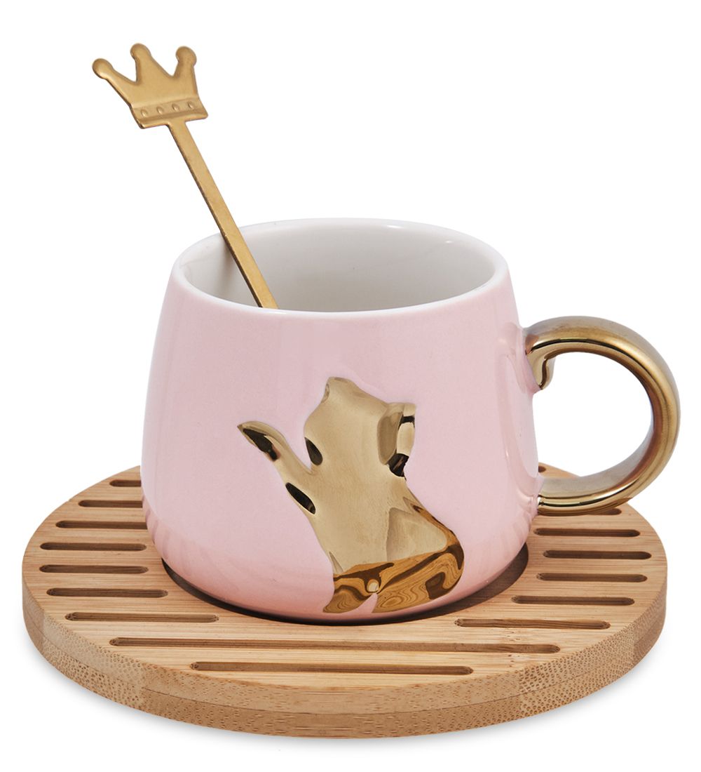 MUG-414/3 Чайная пара «Кошечка»