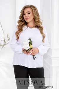 Блуза 2393-белый Minova