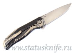 Нож Широгоров Ф95 High Polished CF M390 Кастом Дивижнфотография - 6
