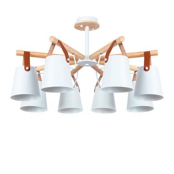 Потолочная люстра 8*Е27 A7032PL-8WH белый Thomas Arte Lamp