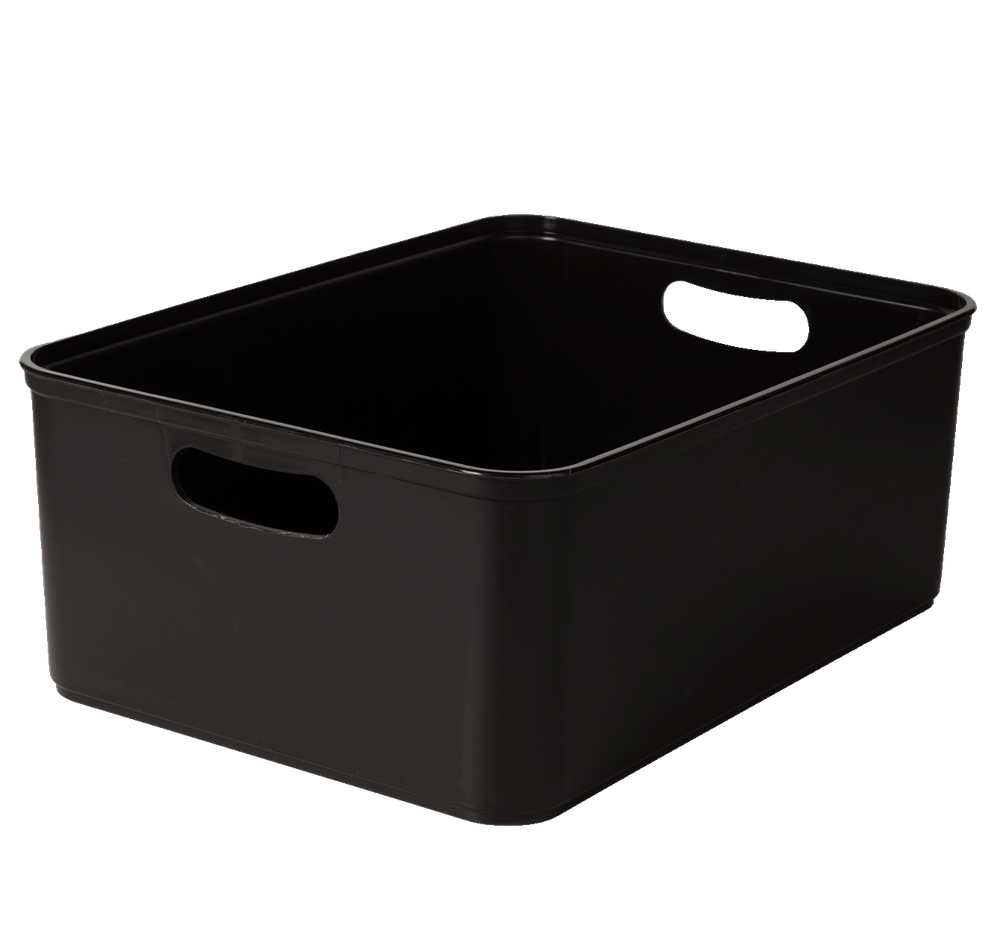 Корзина Agraba, 7.5 л, 32х 23х12 см, базальт, пластик