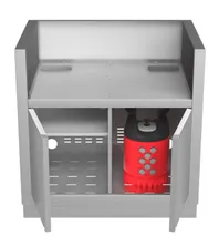 Тумба-основание газового гриля Broil King Baron 420 Bi с двумя дверями, 90x82х61 см, Ontario, KuhniGrill