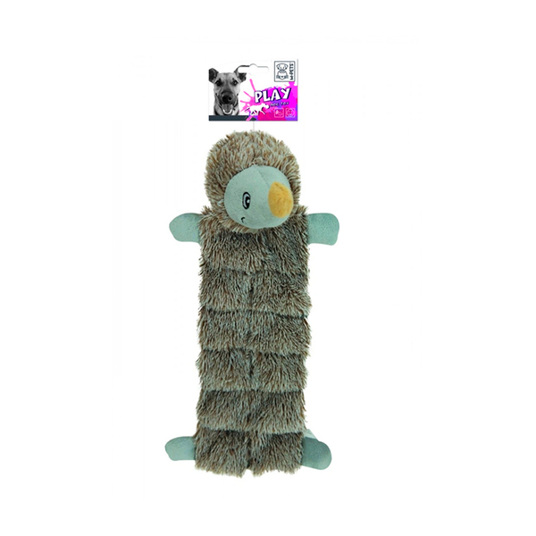 Игрушка мягкая M-PETS "Ёжик" для собак, длинный 43 см