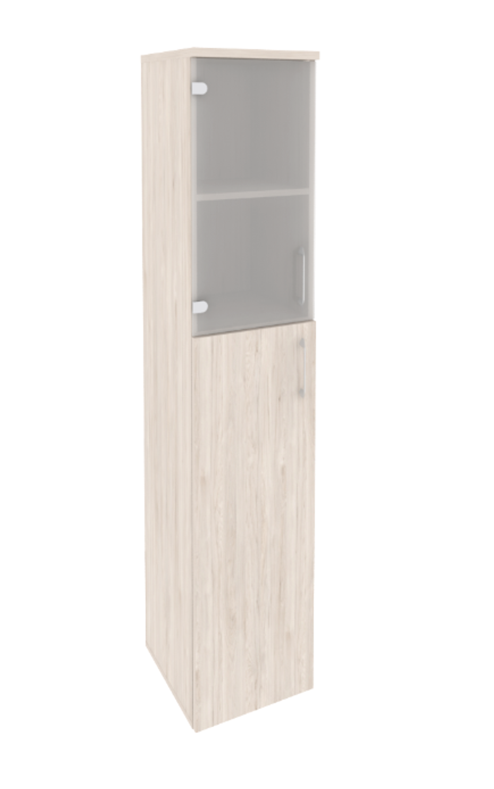 Шкаф-пенал с высокой дверью и стеклом Onix