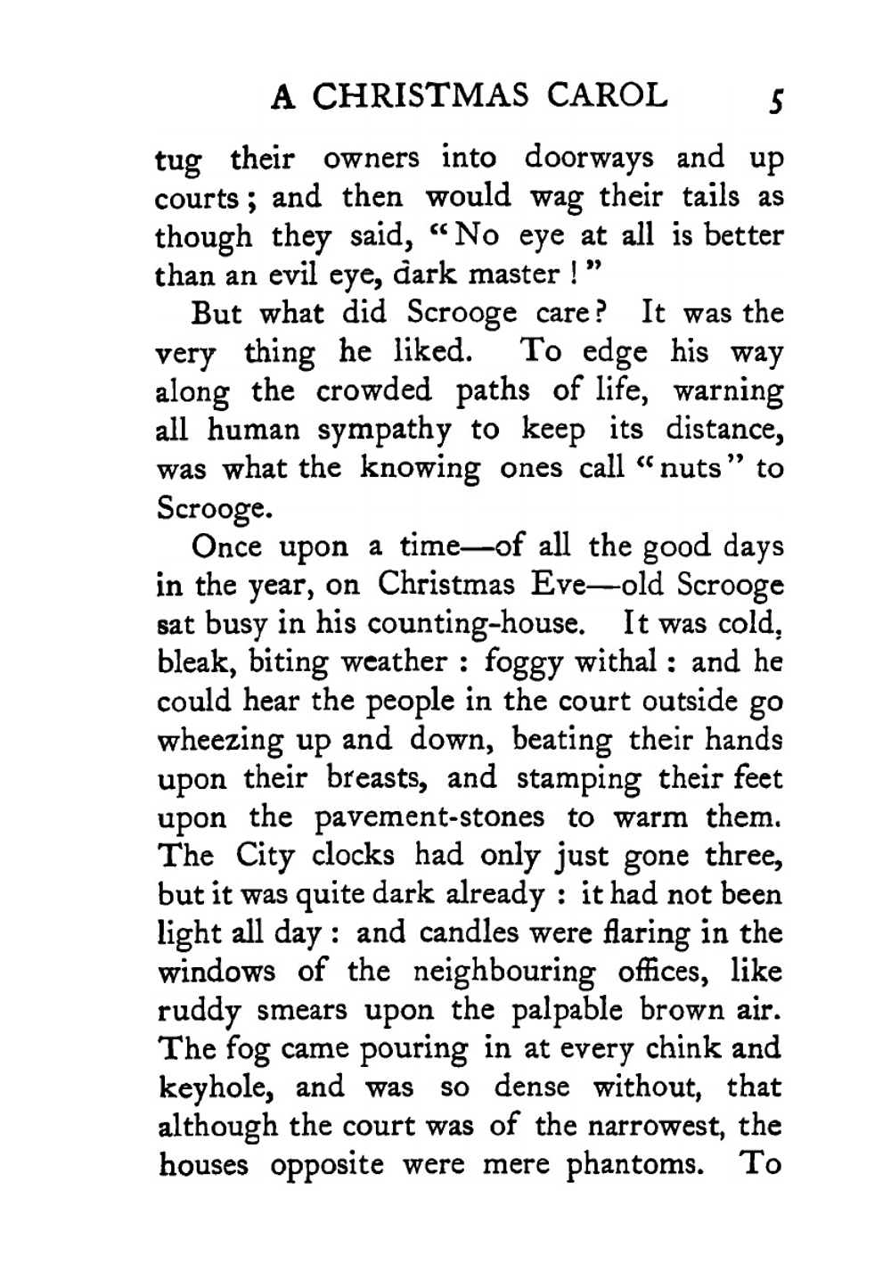 A Christmas carol | Charles Dickens