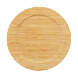 Набор круглых контейнеров 3шт Smart Solutions с бамбуковыми крышками