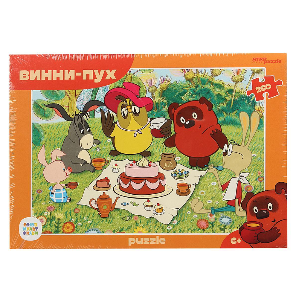 Пазл 260эл. "Винни Пух (new)" (Степ пазл)