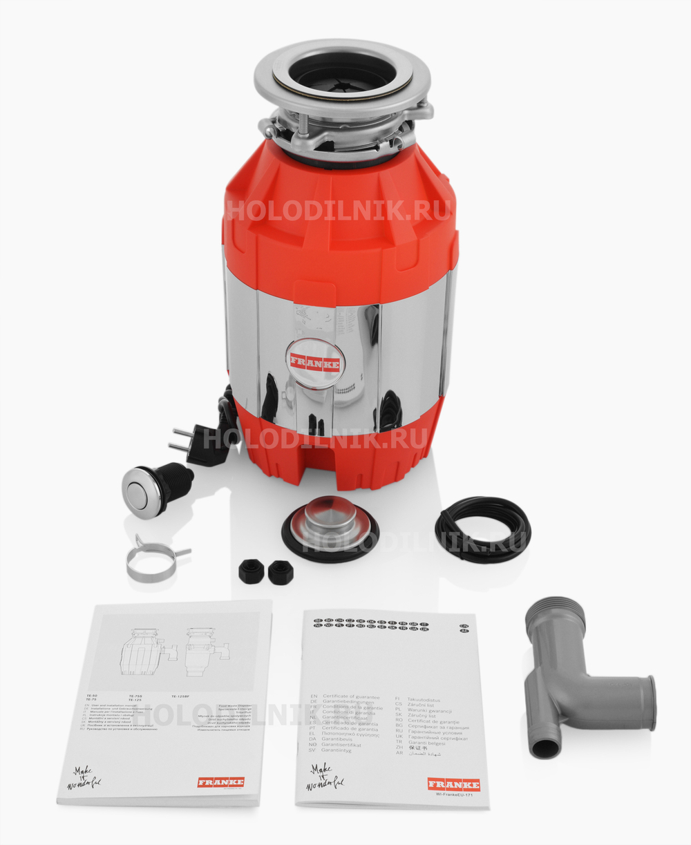Измельчитель пищевых отходов Franke Тurbo Elite TE-75 (пневмокнопка) (134.0535.241)