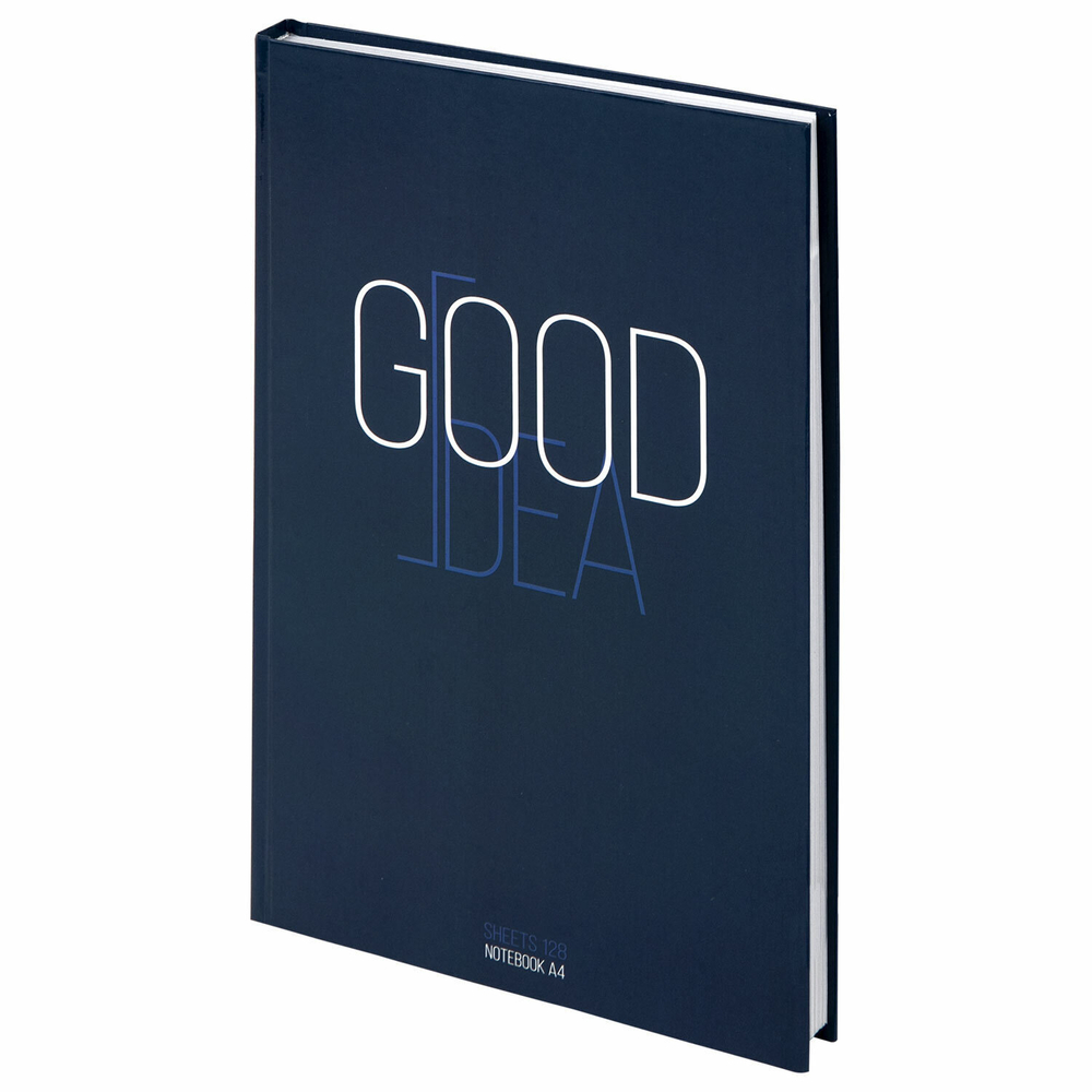 Блокнот большой ФОРМАТ (205х290 мм) А4 128 л. твердый клетка STAFF "Good Idea" (3 штуки в упаковке)