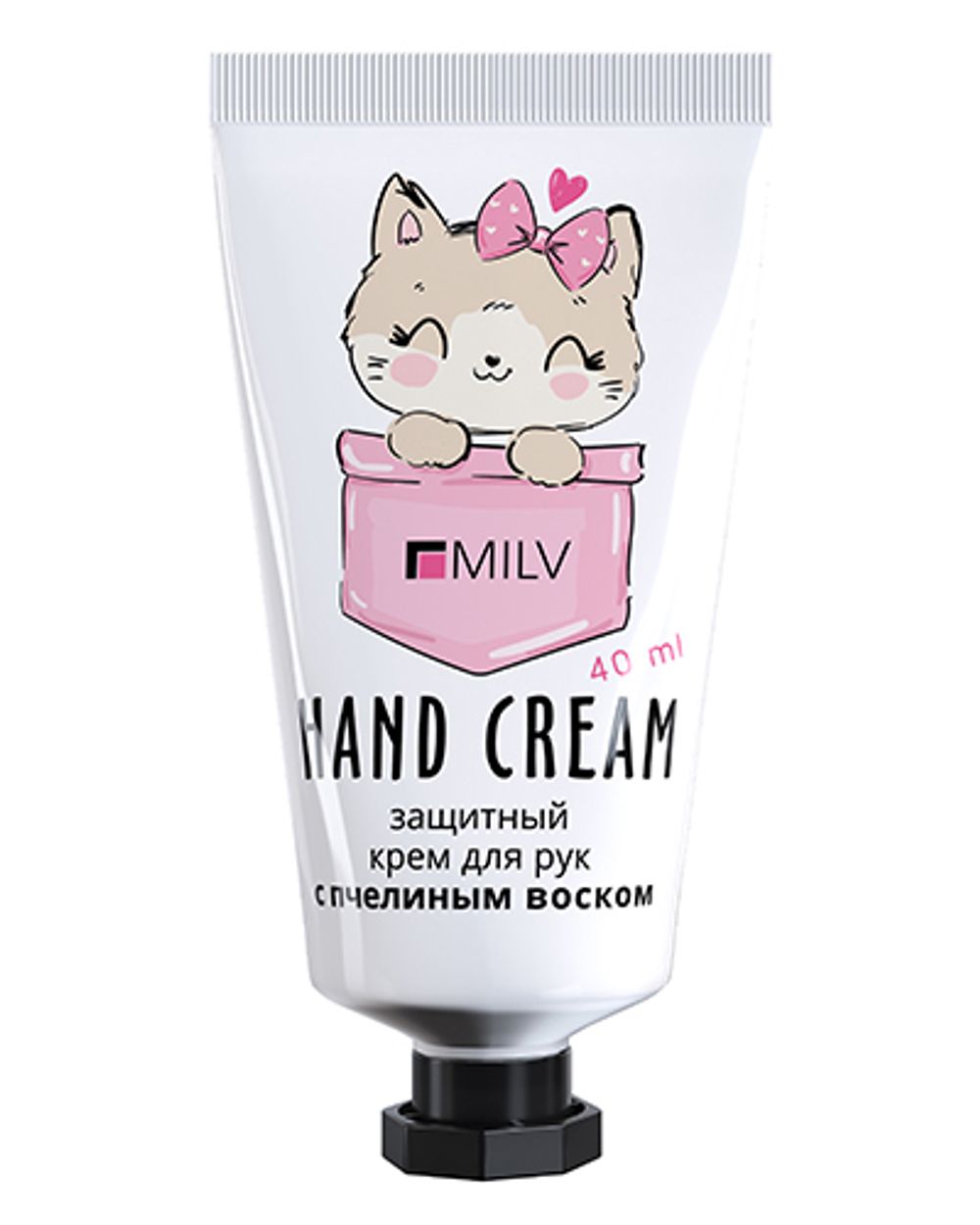 Milv Восстанавливающий крем для рук с пчелиным воском Кокос и ананас , 40мл3