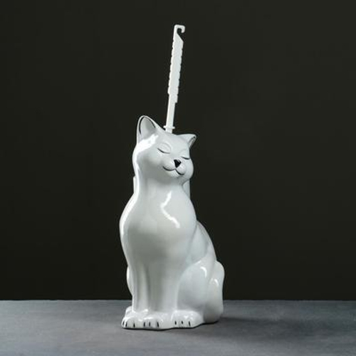 Подставка под ершик (кошечка)   8145