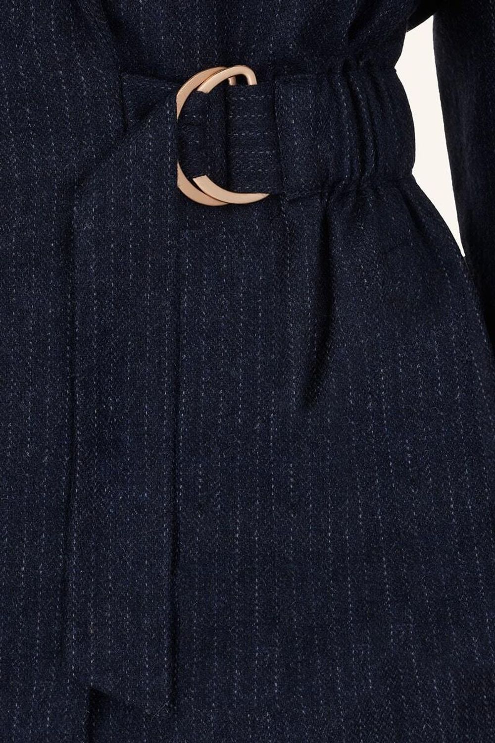 Жакет елочка синий