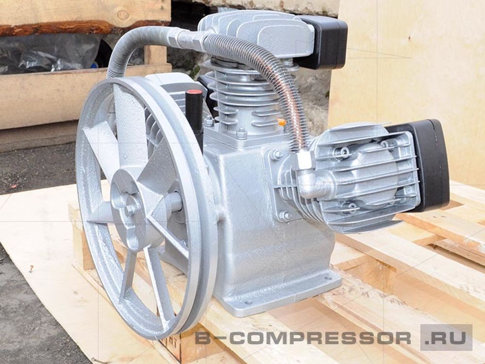 Компрессорная головка LB40-3 фото вид сбоку