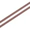 Резинка отделочная кофейно-розовая 7 мм, кант, 647/7