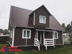 Сайдинг виниловый Альта-Профиль Корабельный брус Канада+ Премиум Орех тёмный 3660х230 мм