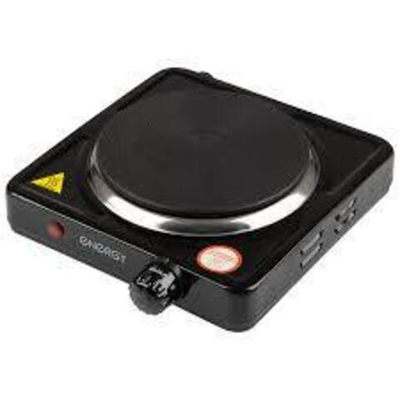 Электроплитка 1-конфорочная ENERGY EN-901B 1кВт,черная 158956
