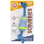 Arm & Hammer, Scrubbies, игрушка для ухода за полостью рта, для взрослых собак, Throw N' Tug, 1 шт.