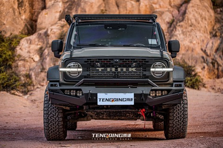 Tank300 Бампер силовой передний с ПТФ TENGQIAN