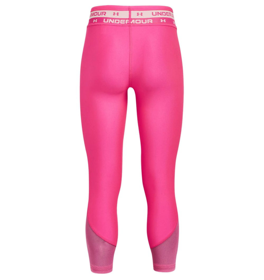 Брюки для девочки Under Armour HeatGear Armour Ankle Legging Junior - electro pink/bubble gum