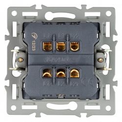Выключатель перекрестный одноклавишный без рамки Arlight SWT 043719