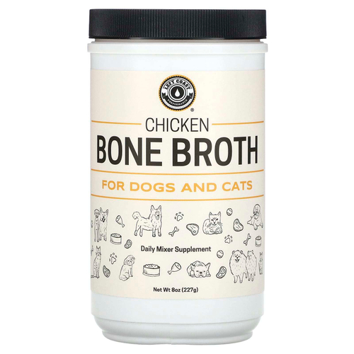 Left Coast Performance, бульон из куриных костей, для собак и кошек, 227 г (8 унций)