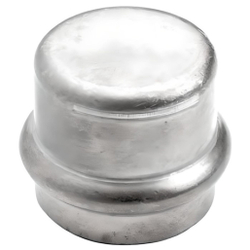 Заглушка VIEIR нерж. сталь 18мм VER-PRO (160/10)