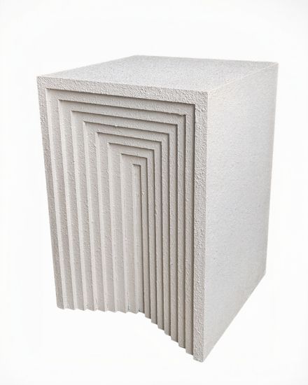 Бежевый приставной столик “Кносс”