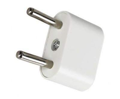 Адаптер-переходник на евро вилку Smartbuy белый 10А 250В