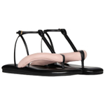 Givenchy Boudoir Sheepskin One Strap Sandals Women"s Black