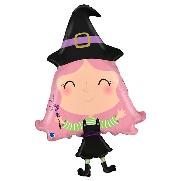 G Шар фигура 39"/99 см Милая ведьмочка (БГ-37)